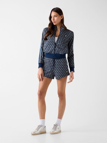 GUESS Sweatjacke in Blau