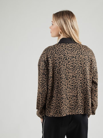 VERO MODA Majica 'VMNELLA' | rjava barva