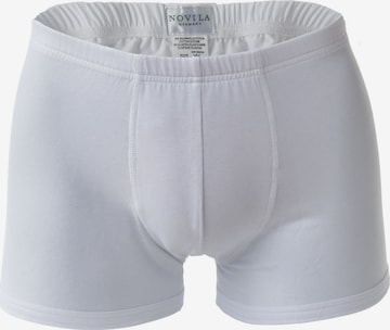 NOVILA Boxershorts in Wit: voorkant