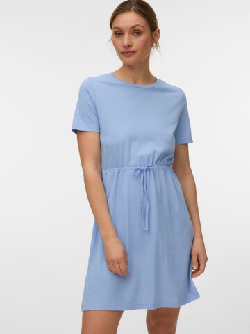 VERO MODA Kleid 'VMLuna' in Blau: Vorderseite