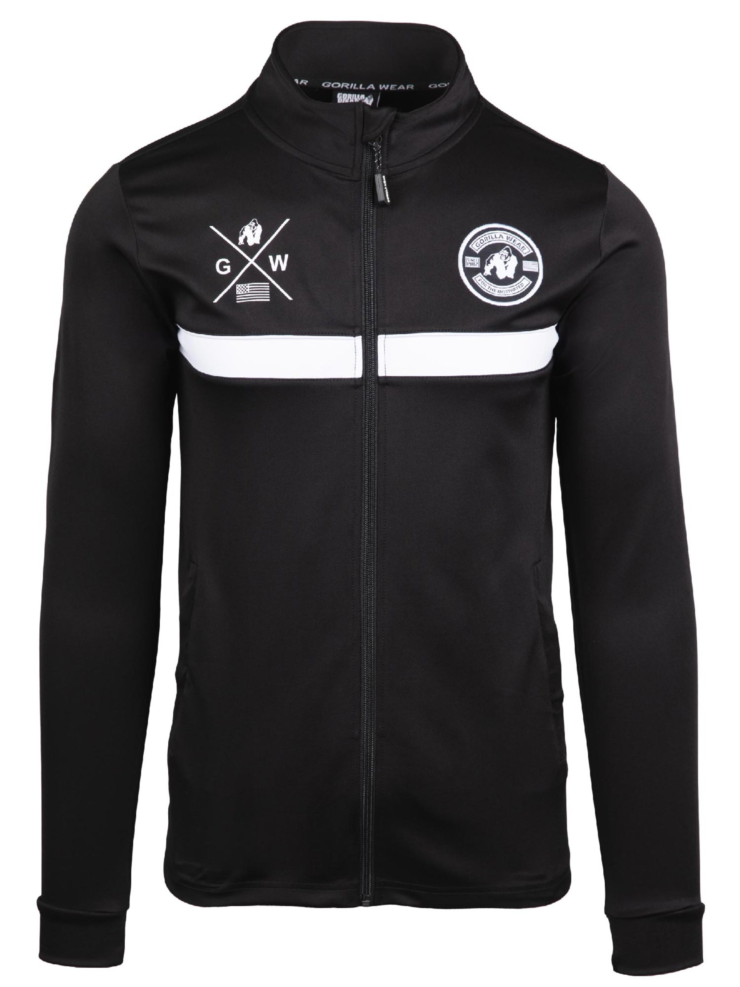 Gorilla Wear Sports jacket 'Vernon' in Black: front