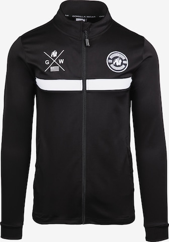 Gorilla Wear Athletic Jacket 'Vernon' in Black: front