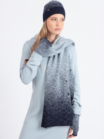 IVKO Beanie 'Murmuration' in Blue