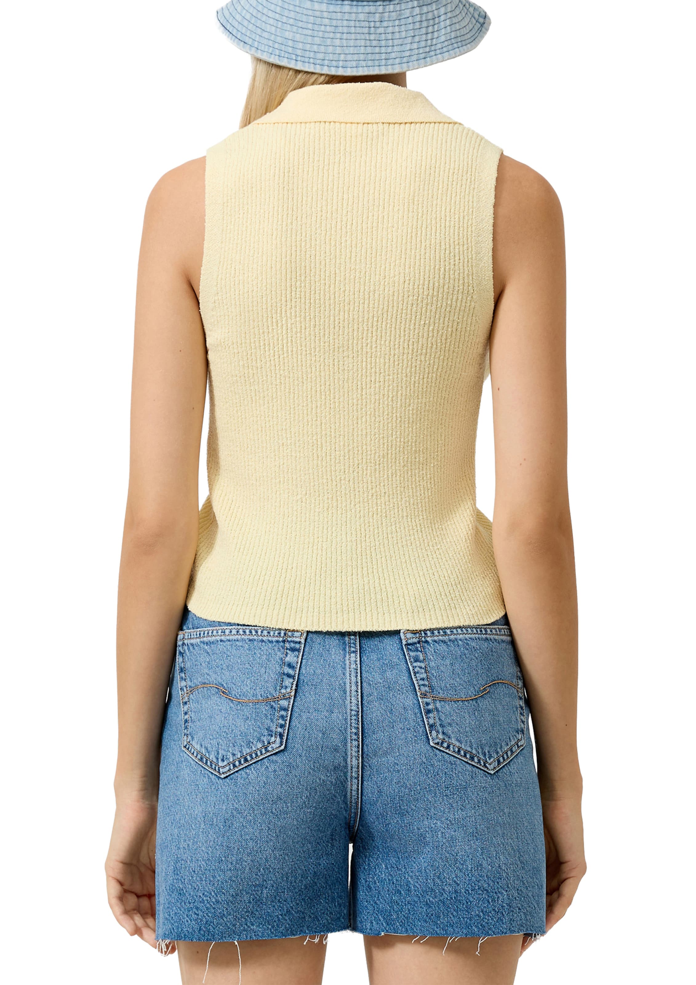 Gilet QS en jaune