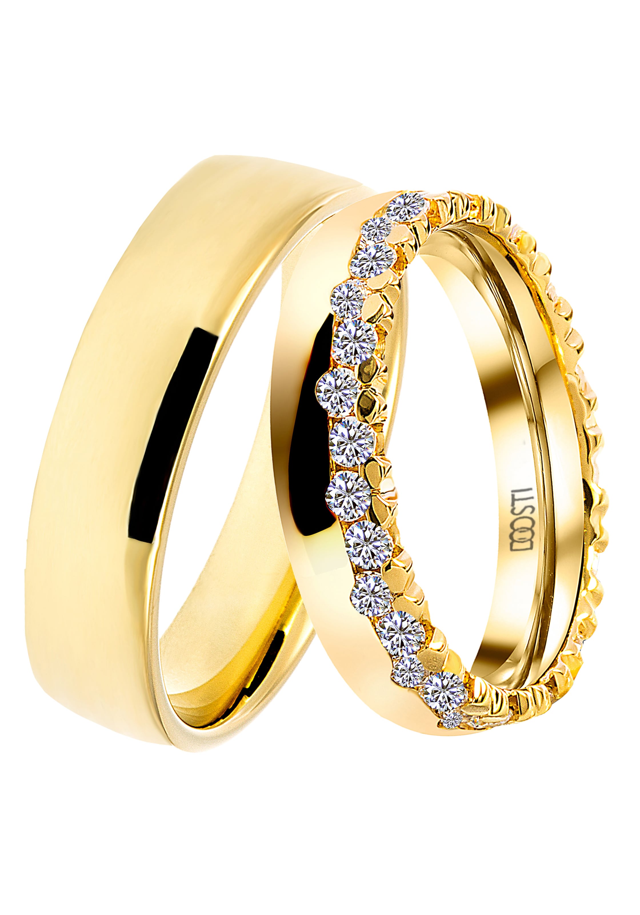 DOOSTI Ring in Gold: front