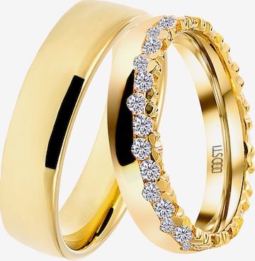 DOOSTI Ringpaar in Gold: Vorderseite
