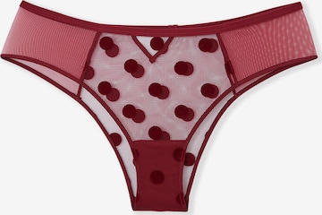 Slip di ETAM in rosso: frontale