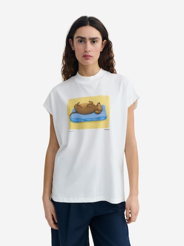 Thinking MU Shirt 'Volta' in White: front