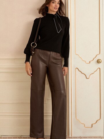 love & roses Широкий Штаны в Коричневый