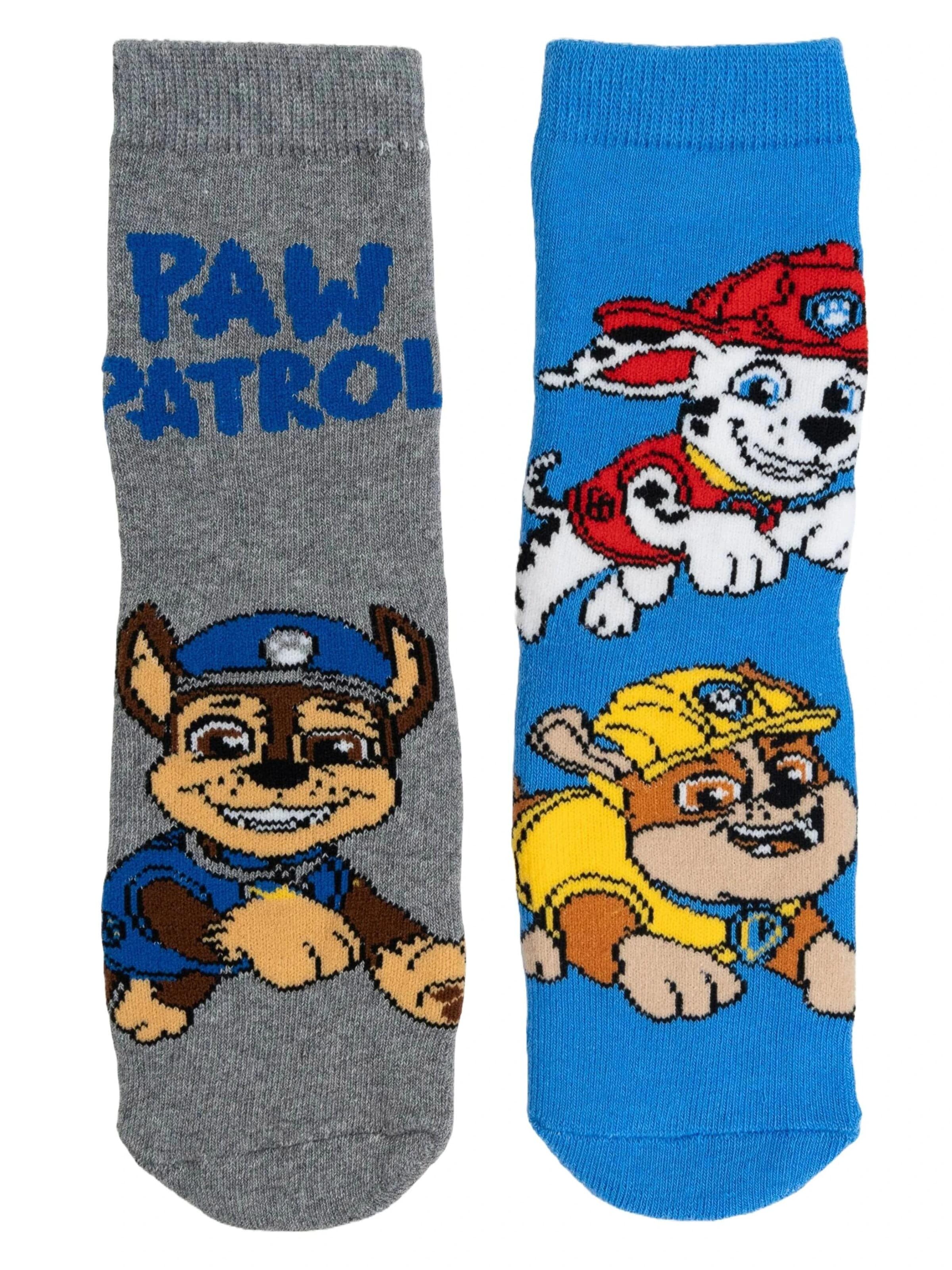 Paw Patrol Socks 'Chase, Rubble und Marshall' in Mixed colours: front