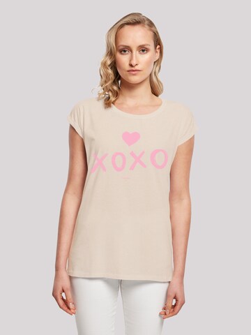F4NT4STIC Shirt in Beige: Vorderseite