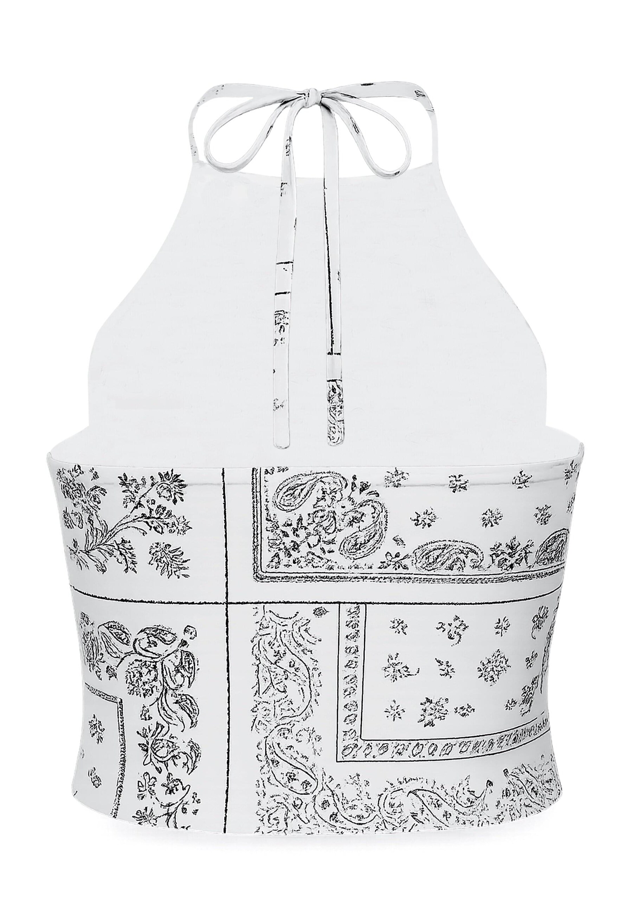 Karl Kani Top in White