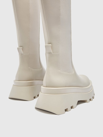 Bottes Pull&Bear en beige