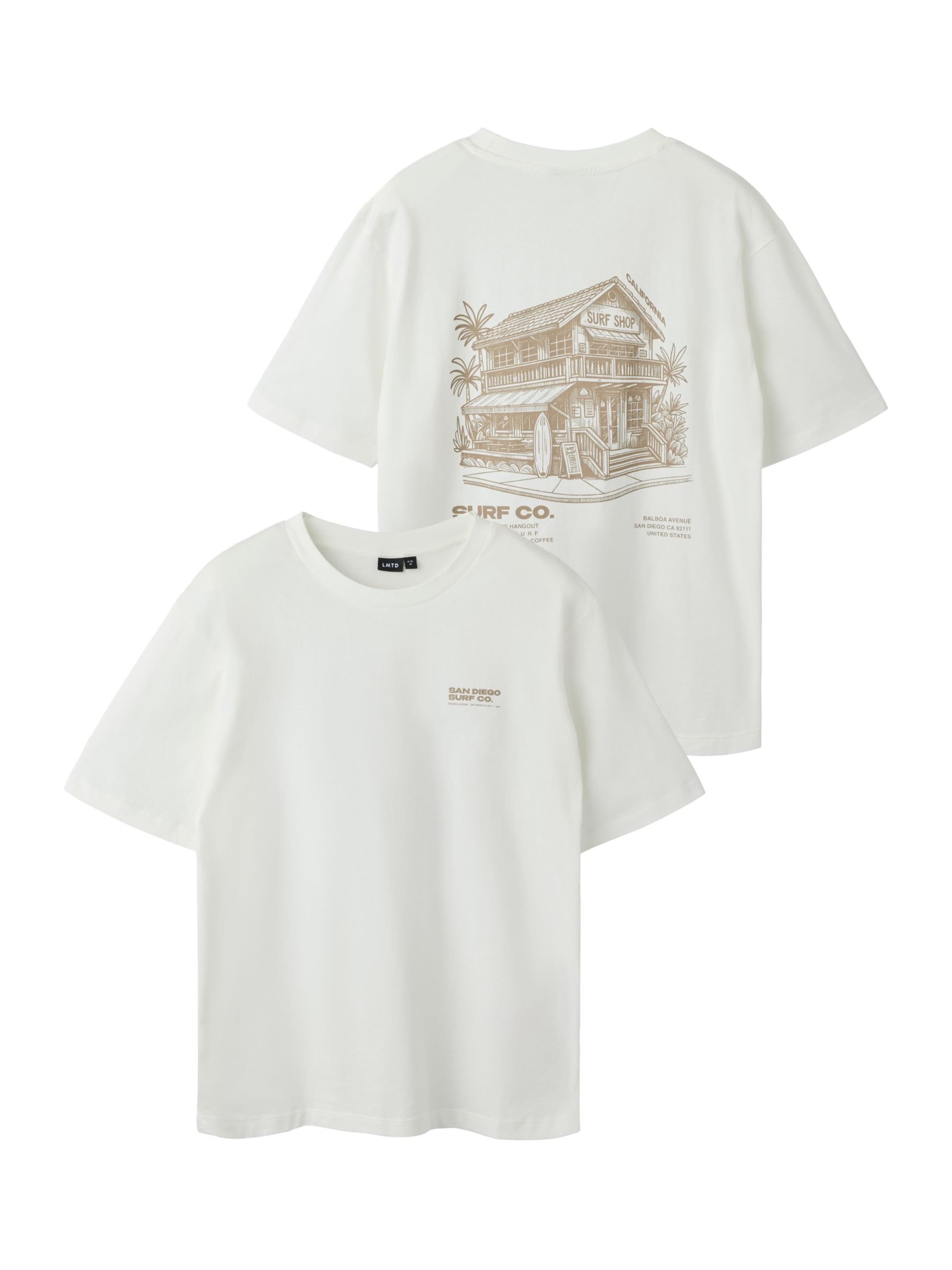 LMTD T-Shirt in Weiß: Vorderseite