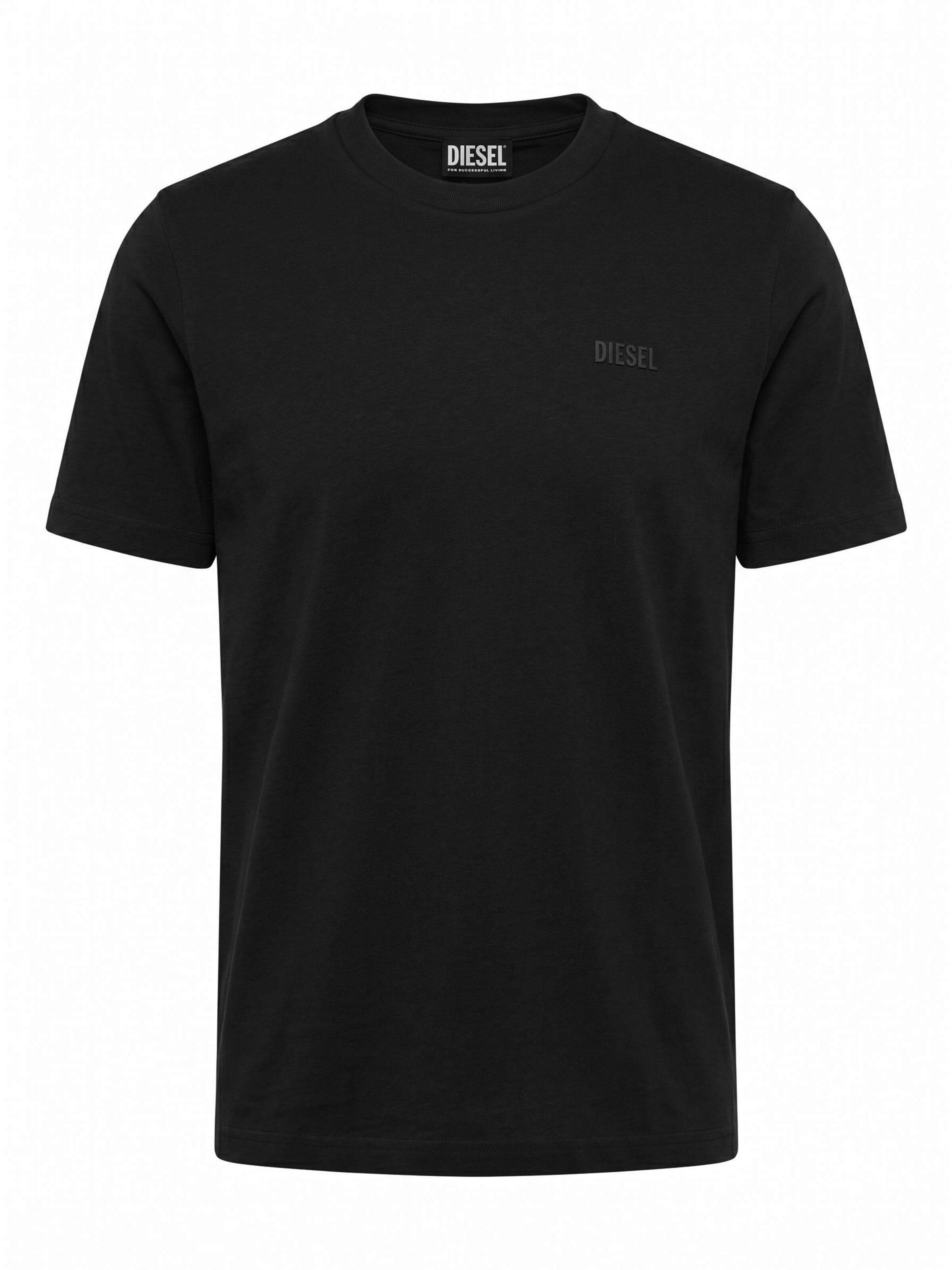 DIESEL Camisa 'T-JUST 250121' em M em preto, Vista do artigo