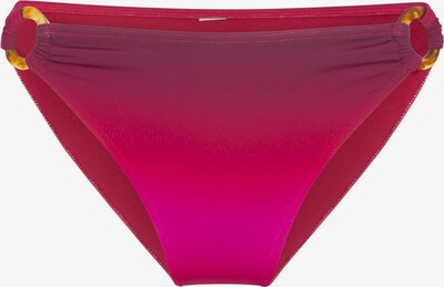 LingaDore Bikinitrusse i fuchsia / vinrød / lys rød, Produktvisning