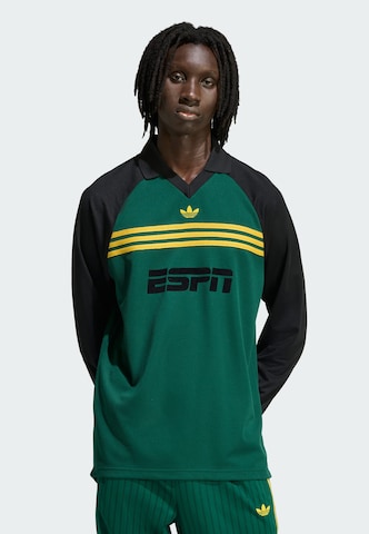 ADIDAS ORIGINALS Shirt 'Sponsored Archive' in Green: front