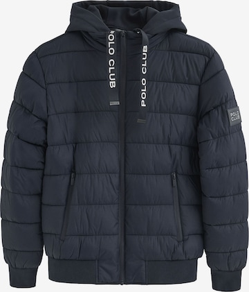 Polo Club Winterjacke in Blau: Vorderseite