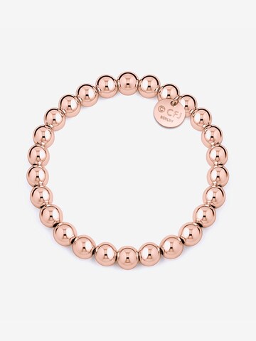 CLASSYANDFABULOUS Jewelry Bracelet 'CLASSYANDFABULOUS Beaded' in Gold: front
