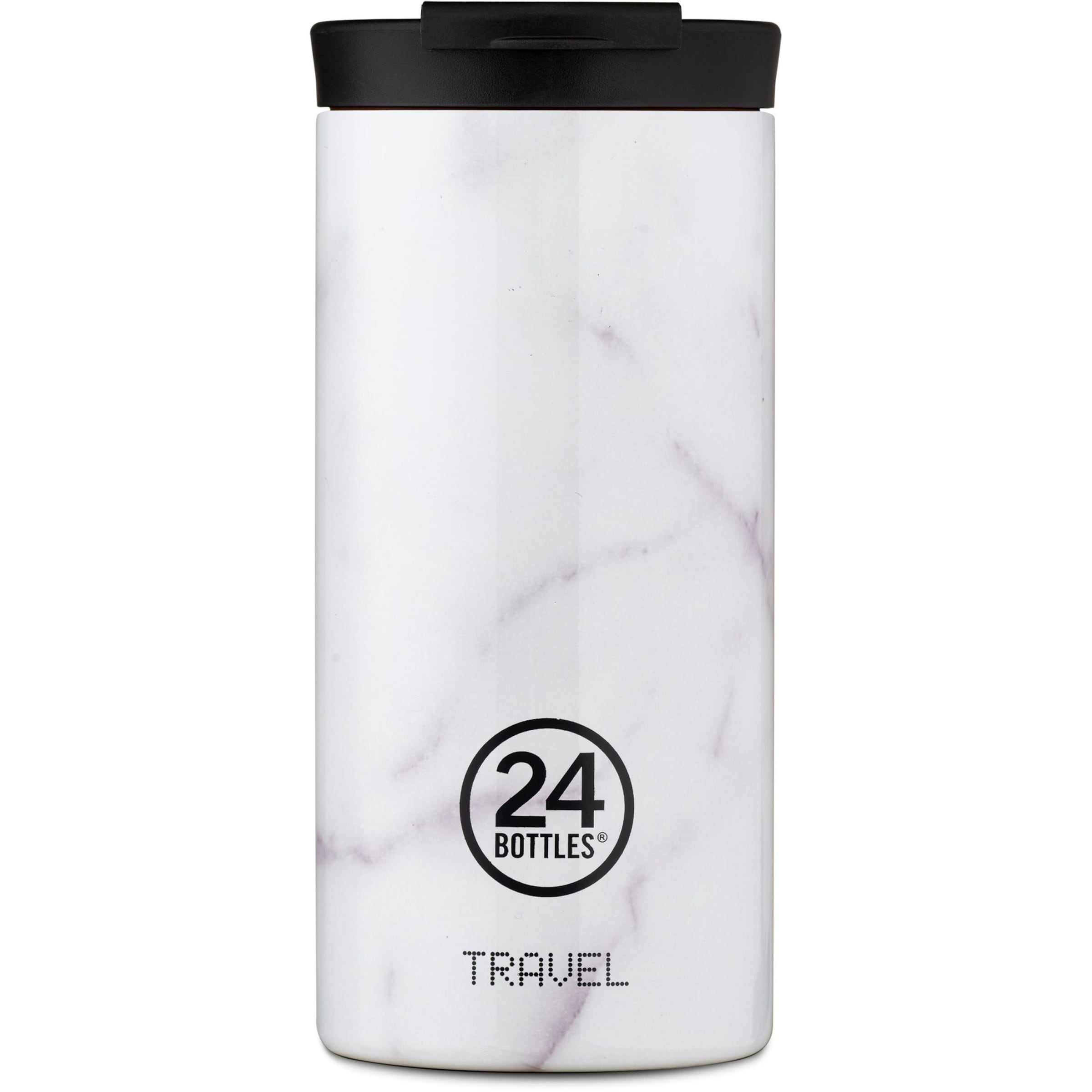 24Bottles Thermoskan 'Travel 600 ml' in Grijs: voorkant