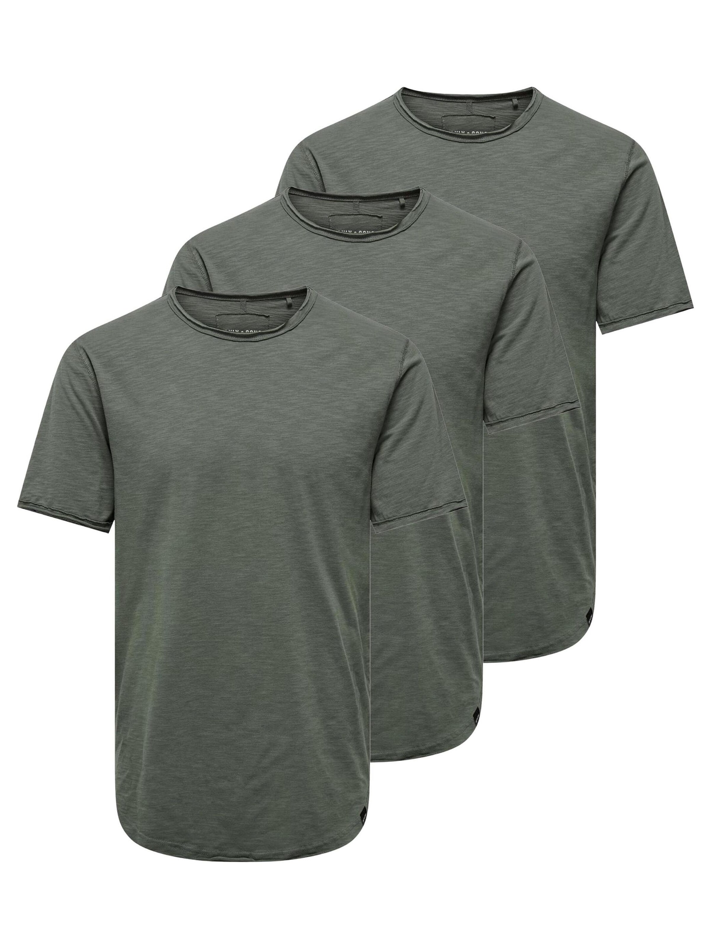 Only & Sons Shirt 'ONSBENNE' in Grey, Item view