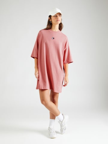 Tommy Jeans - Vestido oversized em rosa