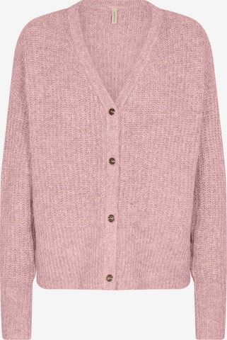 Soyaconcept Knit Cardigan 'TORINO 3' in Pink: front