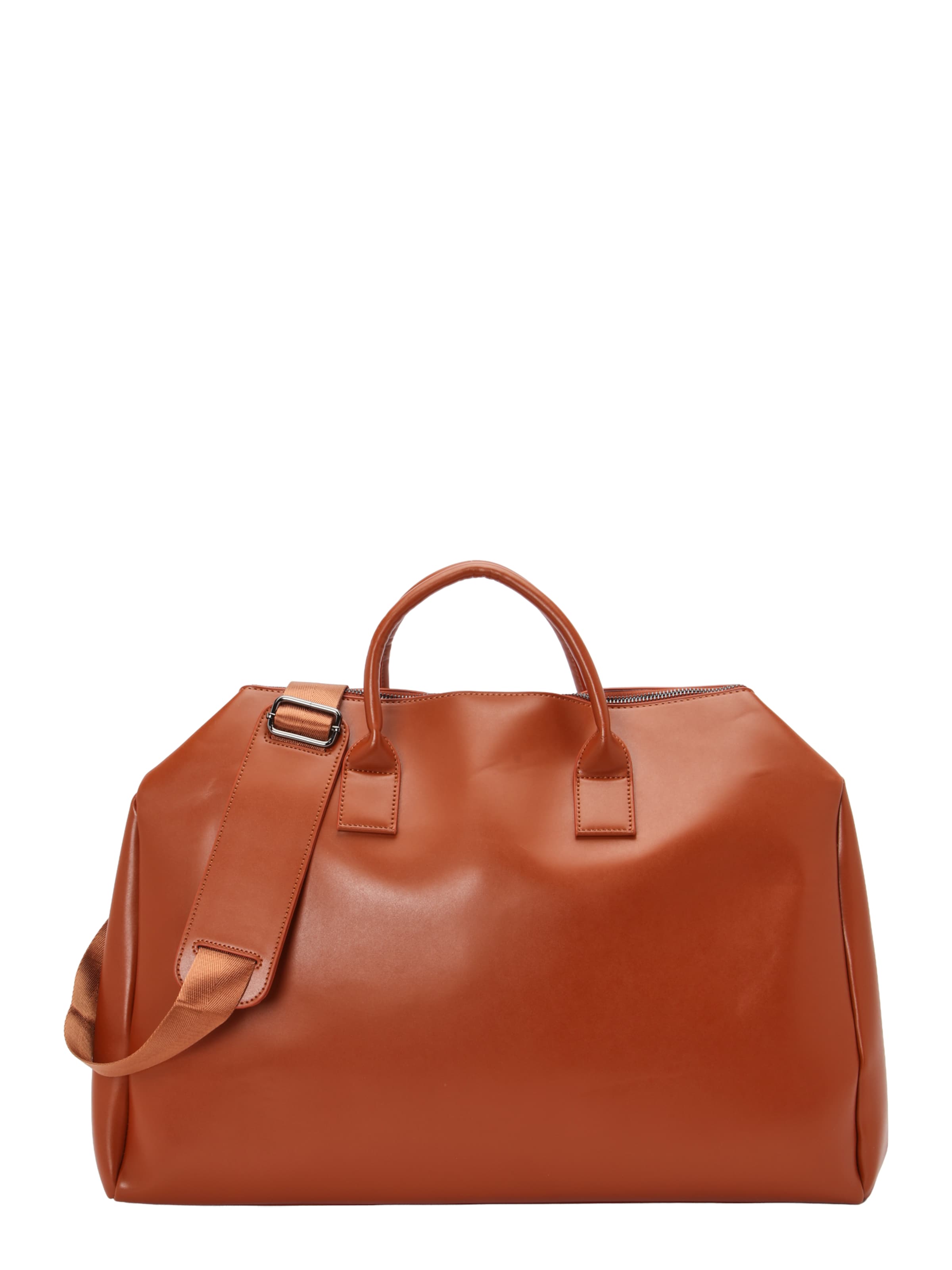ABOUT YOU Travel Bag 'Connor' in Brown: front