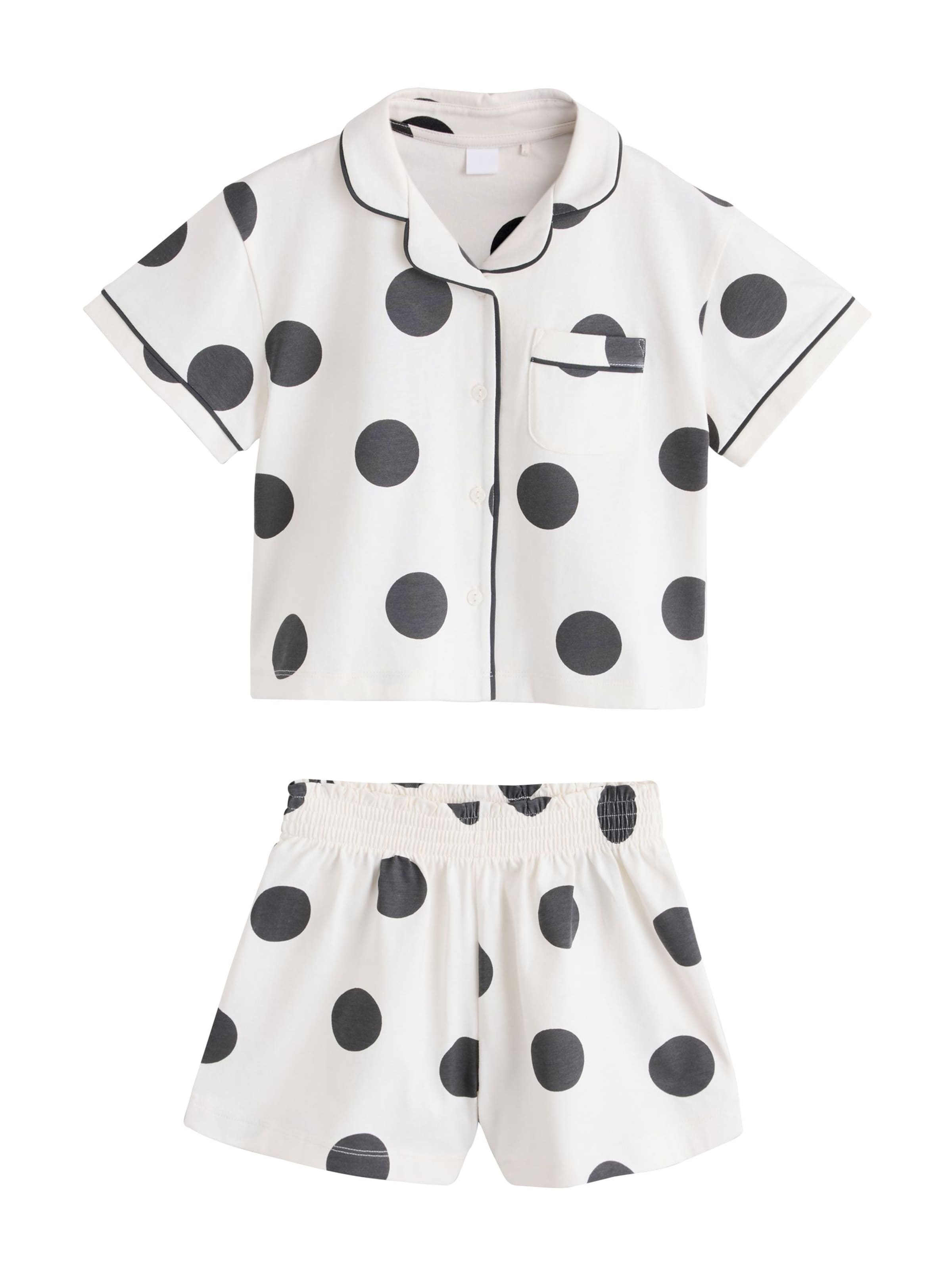 Next Pajamas in White: front