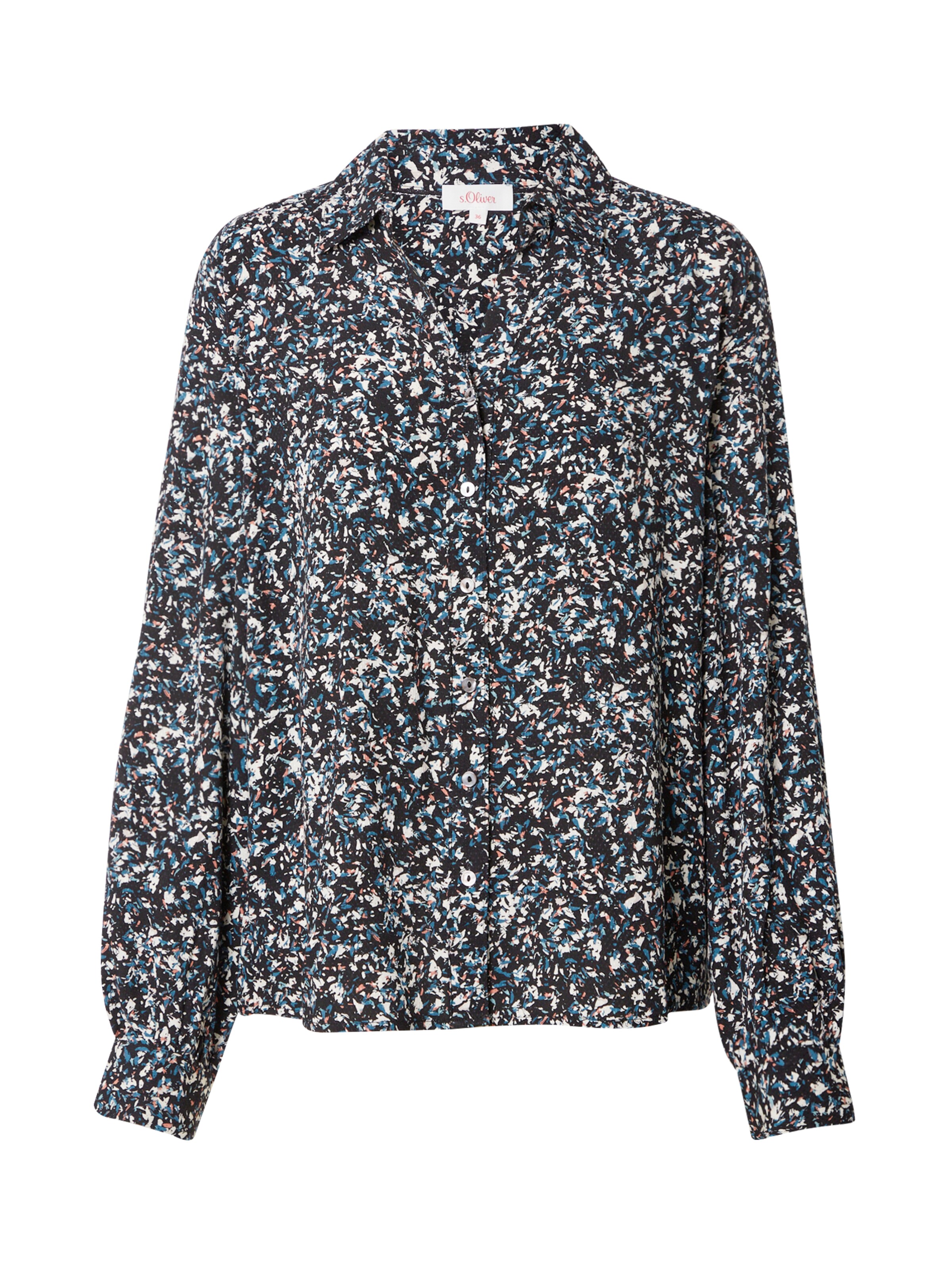 Donna Taglie comode s.Oliver Camicia da donna in Marino, Blu Donna Taglie comode s.Oliver Camicia da donna in Marino, Blu