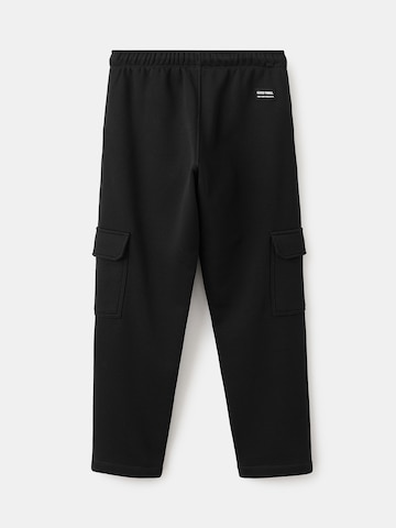 MANGO KIDS Regular Trousers 'WARMCAR' in Black