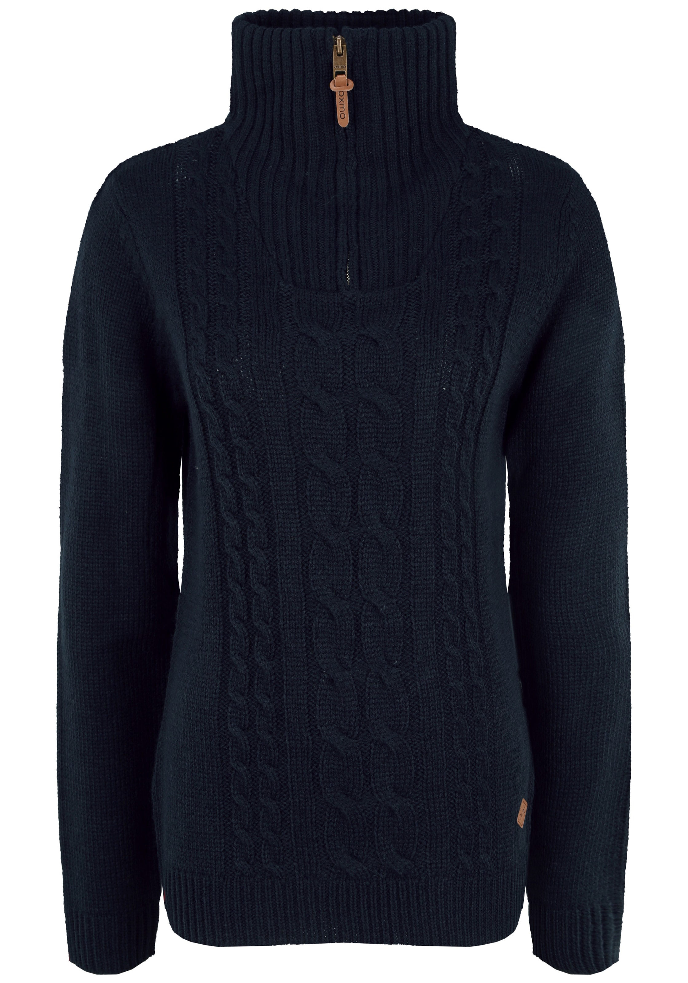 Oxmo Sweater 'OXCarry' in Black: front