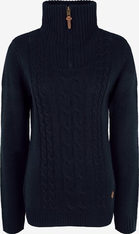 Oxmo Strickpullover 'Carry' in Schwarz: predná strana