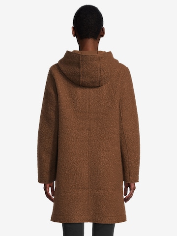 Cartoon Between-Seasons Coat in Brown