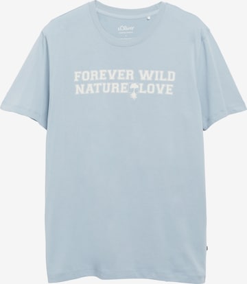 s.Oliver T-Shirt in Blau: Vorderseite