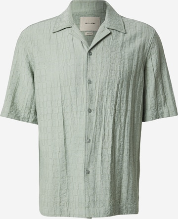 Only & Sons Button Up Shirt 'ONSCARTER' in Green: front