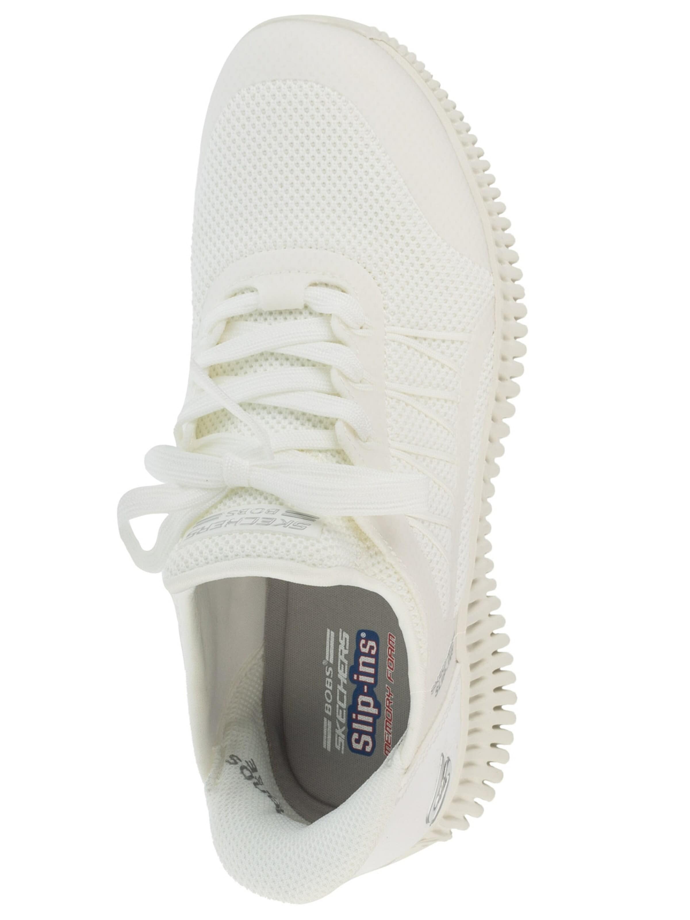 SKECHERS Sneakers laag 'Skechers Bobs Geo Lite - Divine Pace' in Wit