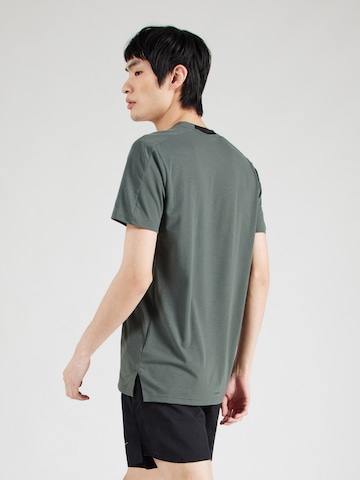 ADIDAS PERFORMANCE - Camiseta funcional en gris: atrás