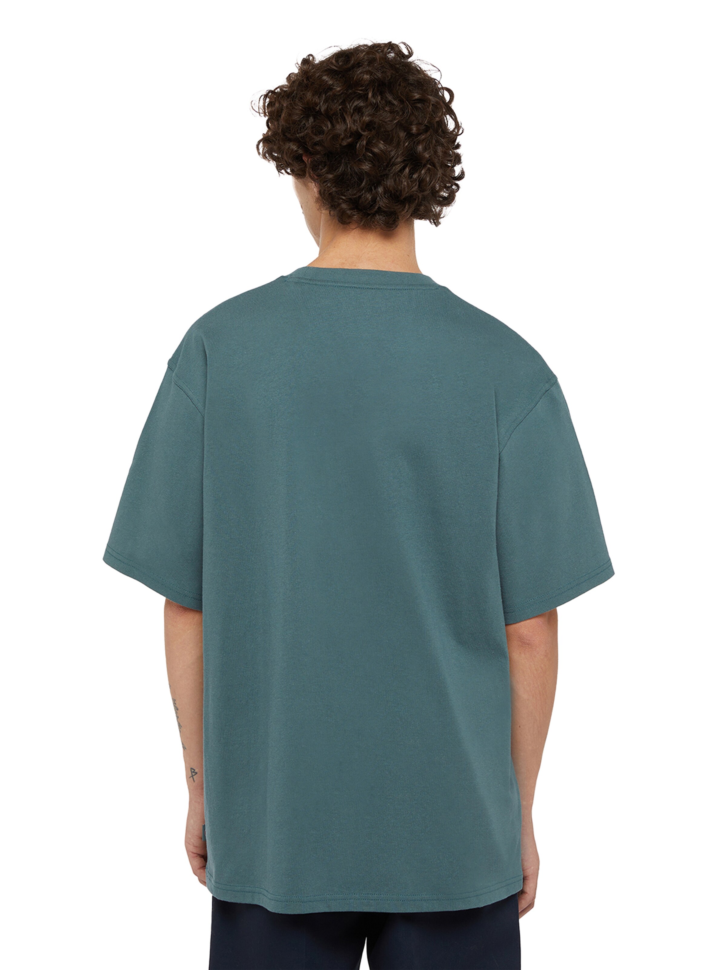 Tricou 'CLANCY ' de la DICKIES pe verde
