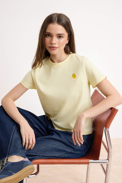 Trendyol Shirts i XS i gul / lysegul, Produktvisning