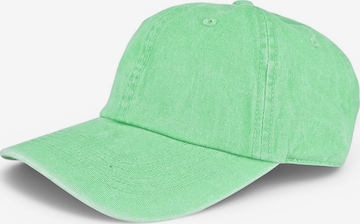 styleBREAKER Cap 'Vintage Cap in washed Optik' in Blau: Vorderseite