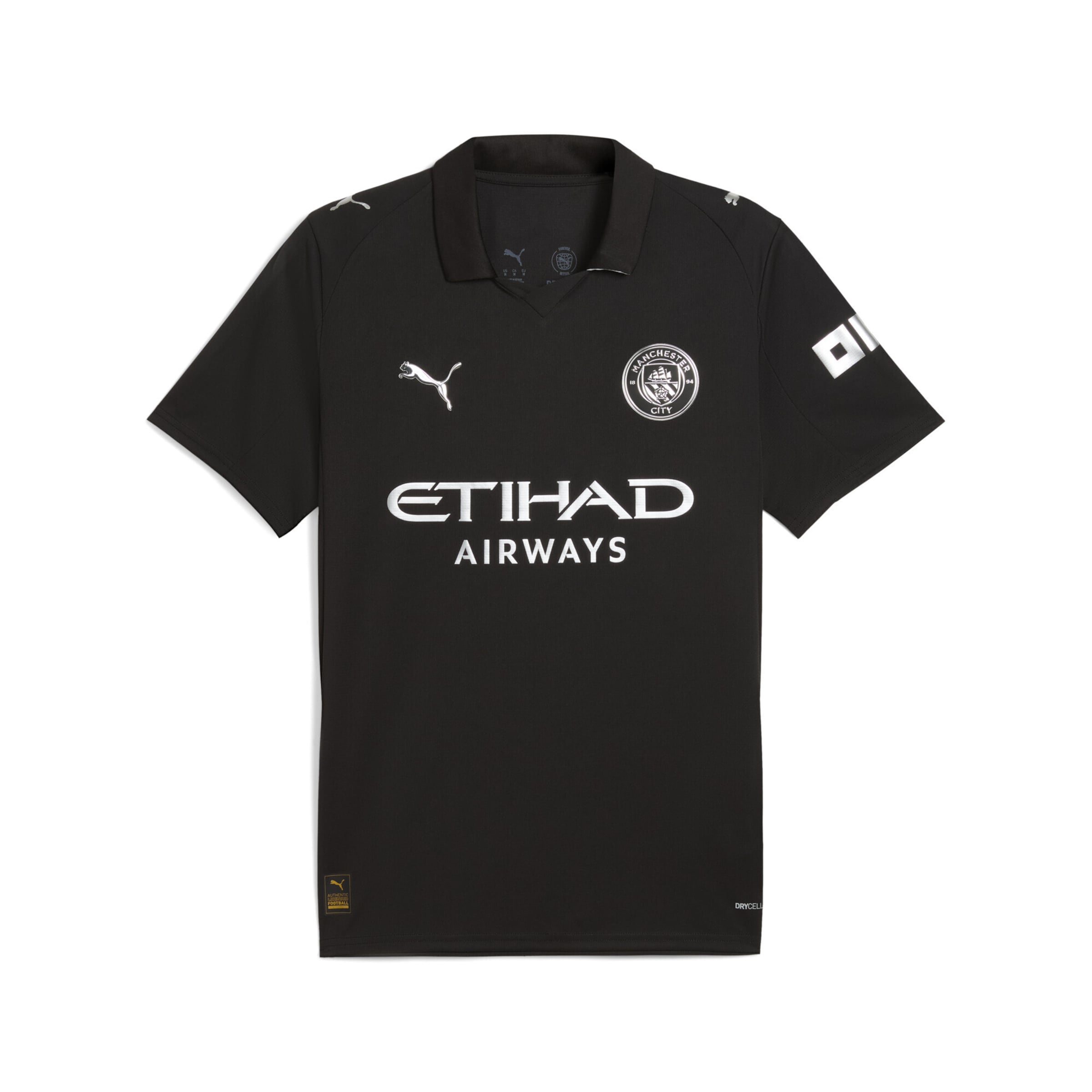 PUMA Tricot 'Manchester City 25/26' in Zwart: voorkant