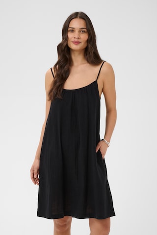 Kaffe Dress in Black: front