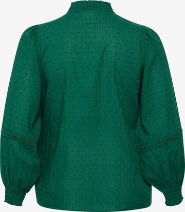 KAFFE CURVE Bluse 'Silla' i grøn