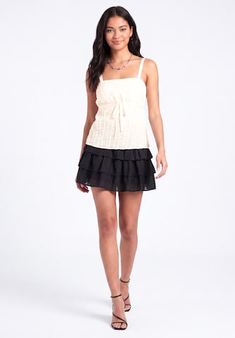 myMo at night - Top en blanco
