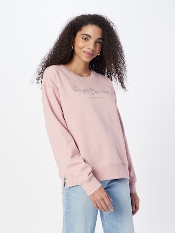 Pepe Jeans Sweatshirt 'Loreta' i rosa: framsida