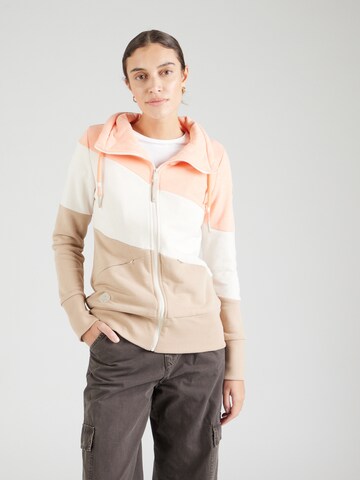 Ragwear Sweatjacke 'RUMIKA' in Orange: Vorderseite