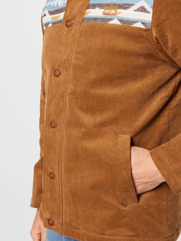 Iriedaily Between-season jacket 'Trapas' in Brown