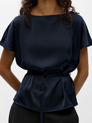 Camicia da donna 'OBJAlli' di OBJECT in blu
