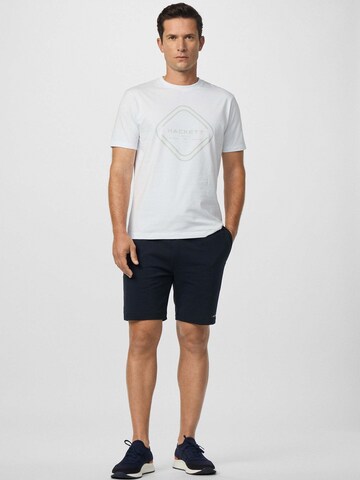Hackett London T-Shirt 'Club House' in Weiß